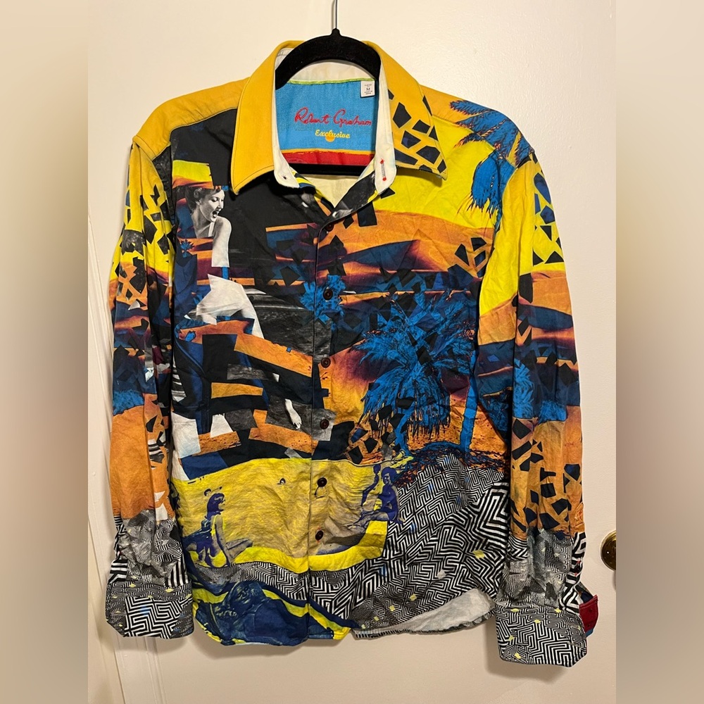 Robert Graham Exclusive Wild Summer Resort Shirt - Picture 3 of 9